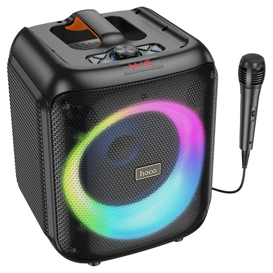 Party Speaker Hoco HA1 Graceful 30W με Ενσύρματο Μικρόφωνο - Μαύρο image 1