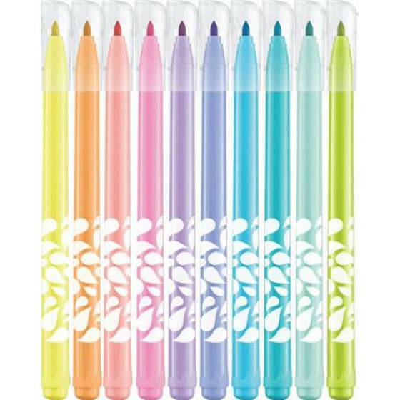 Μαρκαδόροι Maped Παστέλ&nbsp;10 Τεμάχια image 1