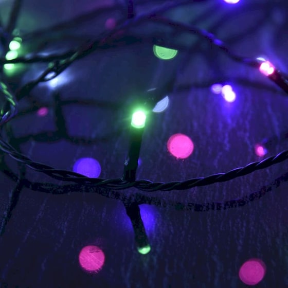 Λάμπακια Vidaxl Με 300 LED 30m Από PVC - Παστέλ Πολύχρωμα image 5