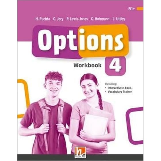 Options 4 Workbook (+E-Zone + Wordlist + Writing Booklet) image 0