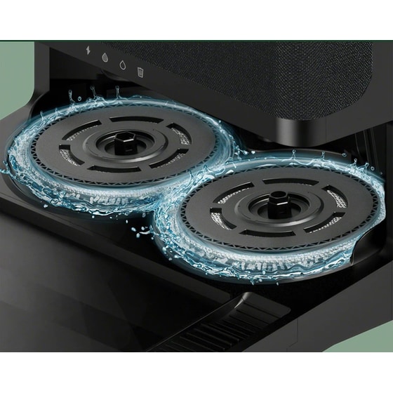 IROBOT ROOMBA PLUS 405 Combo + AutoWash Dock για Σκούπισμα και Σφουγγάρισμα Μαύρο Σκούπα Ρομπότ image 1