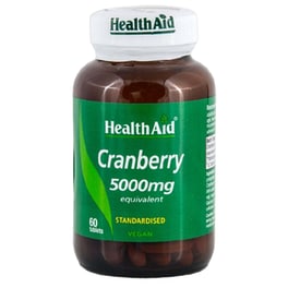 Ειδικό Συμπλήρωμα Διατροφής Health Aid Cranberry 5000mg - 60 ταμπλέτες