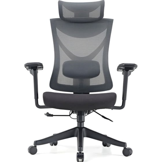 Καρέκλα Γραφείου Εργονομική Eureka Ergonomic ERK-OC05-B από Ύφασμα Mesh - Μαύρη image 0