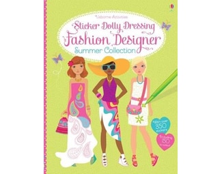 Sticker Dolly Dressing Fashion Designer Summer Collection image 0