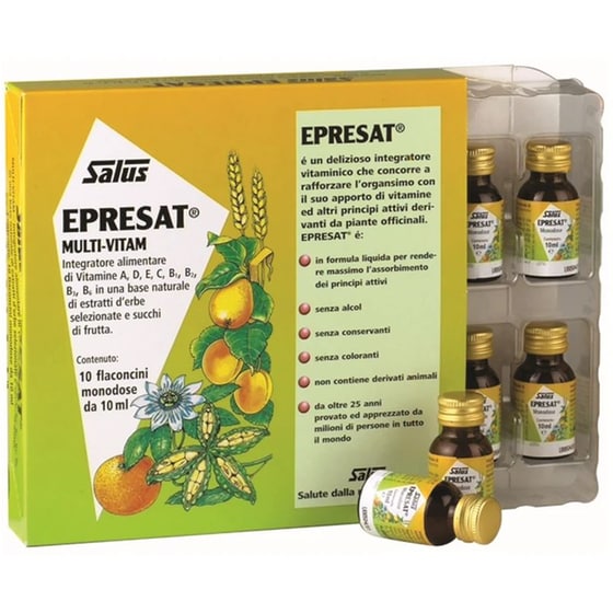 POWER HEALTH Salus Epresat Multivitamin Εσπεριδοειδή - 10 Φακελάκια/Υγρή μορφή image 0