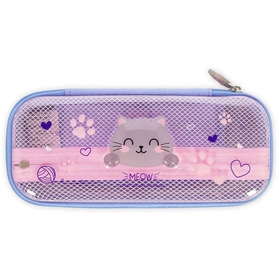 Κασετίνα Οβάλ Legami Kitty image 0