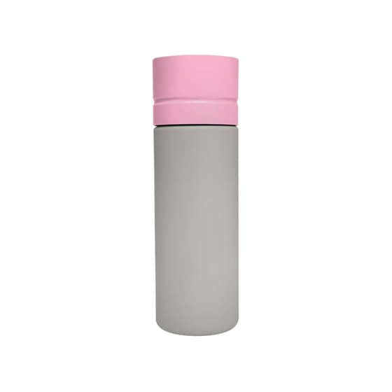 Μπουκάλι Θερμός Grey Pink 600ml image 0