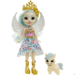 Enchantimals- Royal Paolin Pegasus  And  Wingley Doll, Purple (mattel Gyj03)