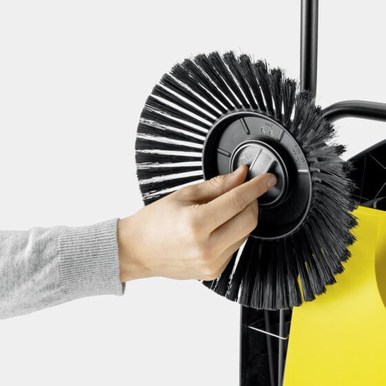 Χειροκίνητο Σάρωθρο KARCHER S 4 Twin με Κάδο 20 Lt Κίτρινο image 9