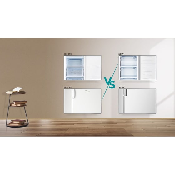 HISENSE FT3K310SAIE 312 Lt Γκρι Όρθιος Καταψύκτης image 12