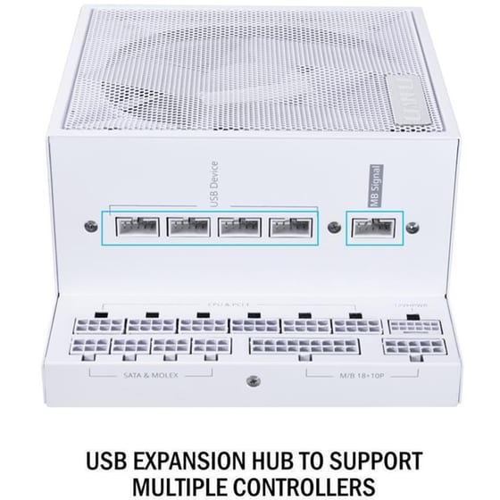 Τροφοδοτικό Υπολογιστή Lian Li Edge 1000 W - Λευκό image 1