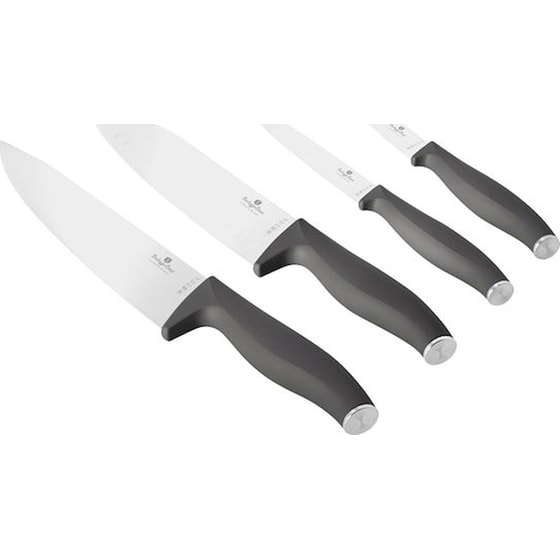 Σετ Μαχαίρια Berlinger Haus Anthracite Collection από Ανοξείδωτο Ατσάλι 4 Τμχ image 0