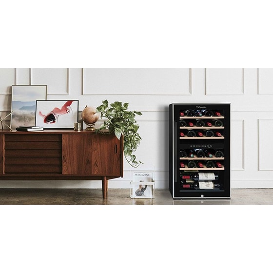 LA SOMMELIERE ECS31.2Z για 29 Μπουκάλια Μαύρο Συντηρητής Κρασιών image 10