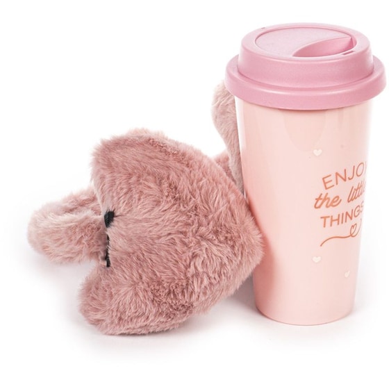 Κούπα Posh+Pop&nbsp;Σετ&nbsp;με&nbsp;Ακουστικά&nbsp;Κρύου&nbsp;Pink image 2