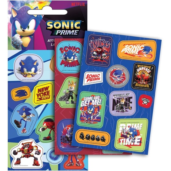 Αυτοκόλλητα Gim Laser Sonic Prime image 0