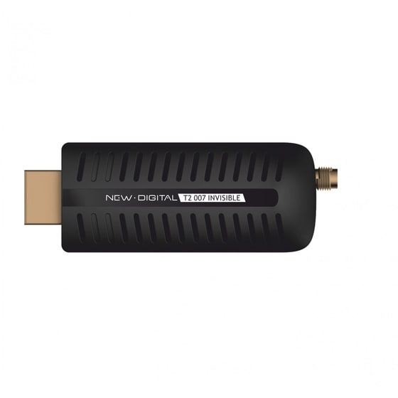 Ψηφιακός Δέκτης Stick New Digital T2 007 Mpeg-4 - Μαύρος image 0