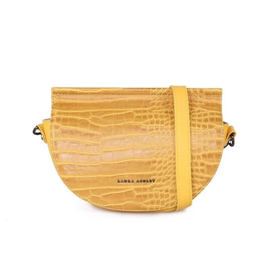 Γυναικεία Τσάντα Ώμου Χρώματος Κίτρινο Laura Ashley Tarlton - Croco 651las1765 image 1