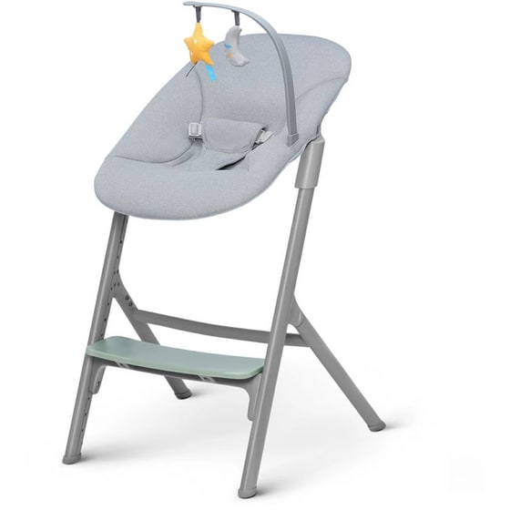 Καρέκλα Φαγητού Kinderkraft Livy Olive Green με Βρεφικό Relax image 2