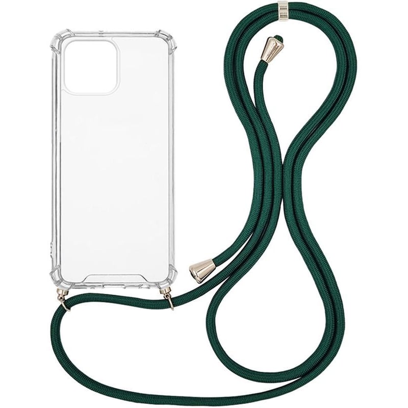 Θήκη Apple iPhone 13 Pro Max - Sonique με Κορδόνι Armor Clear - Πράσινο