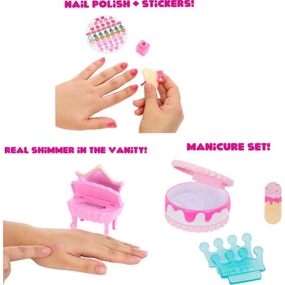 Yummiland Cupcake Beauty Bag Τσαντάκι Ομορφιάς με Lipgloss (2 Σχέδια) 1 Τμχ - Τυχαία Επιλογή Σχεδίου image 4