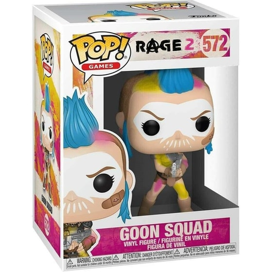 Funko Pop! Games - Rage - Mohawk Girl #572 image 2