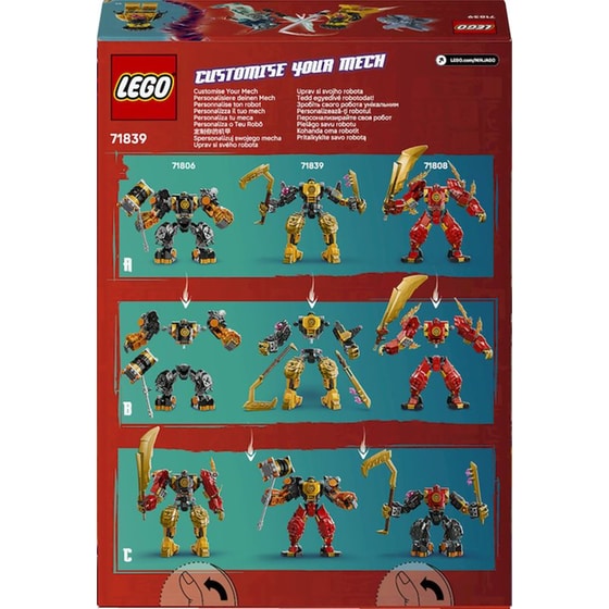 LEGO® NINJAGO® Εξωστολή Μάχης Σπιντζίτσου του Άριν (71839) image 7