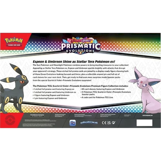Pokémon TCG: Scarlet & Violet 8.5 Prismatic Evolutions Premium Figure Collection image 7