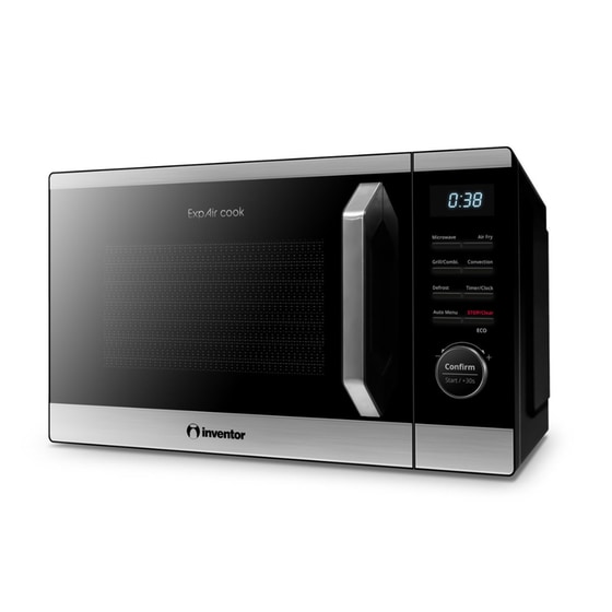 INVENTOR MWO-AF-23 Lt-BD με Air Fryer και Grill 23 Lt Μαύρο Φούρνος Μικροκυμάτων image 1