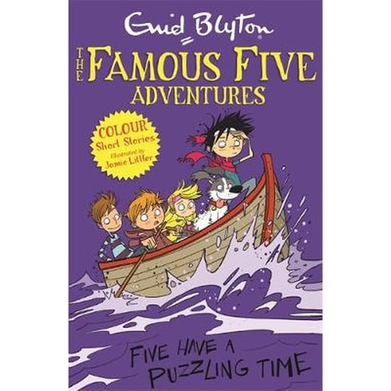 Famous Five Colour Short Stories- Five Have a Puzzling Time image 0