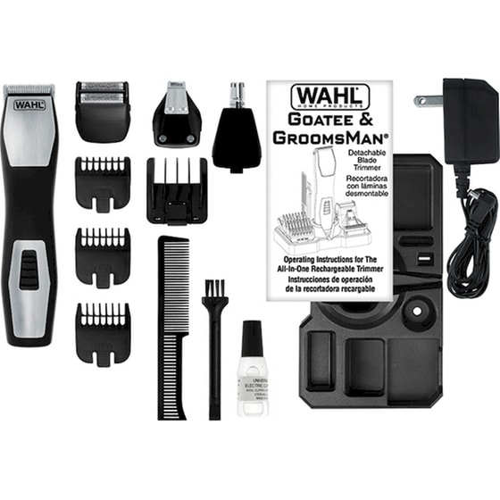 Επαγγελματικό Trimmer WAHL Groomsman Pro 9855-1216 Μαύρο/Ασημί image 2