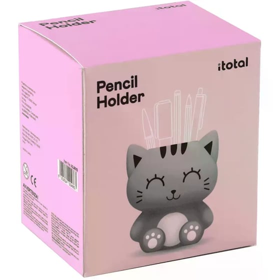 Μολυβοθήκη I-Total Grey Cat image 4