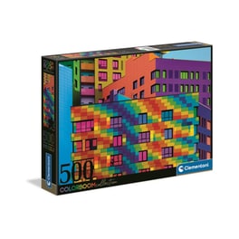 Παζλ Colorboom Squeares Clementoni (500 Κομμάτια)