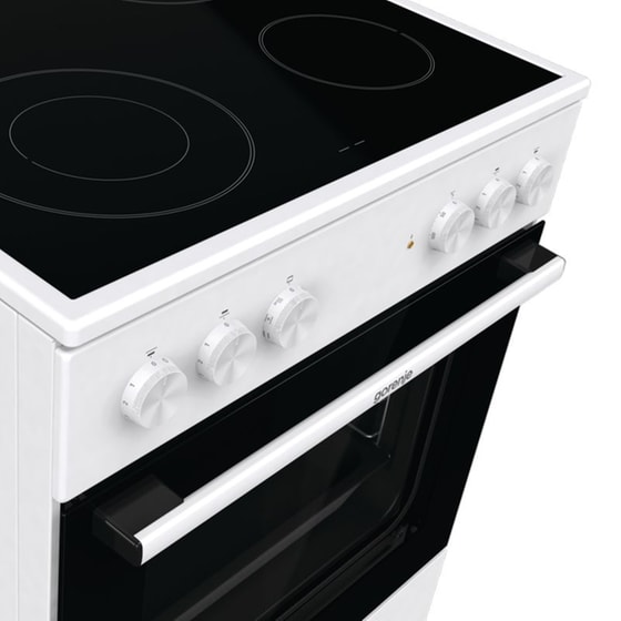 GORENJE GEC6A41WC 71 Lt Λευκό Ηλεκτρική Κουζίνα image 5