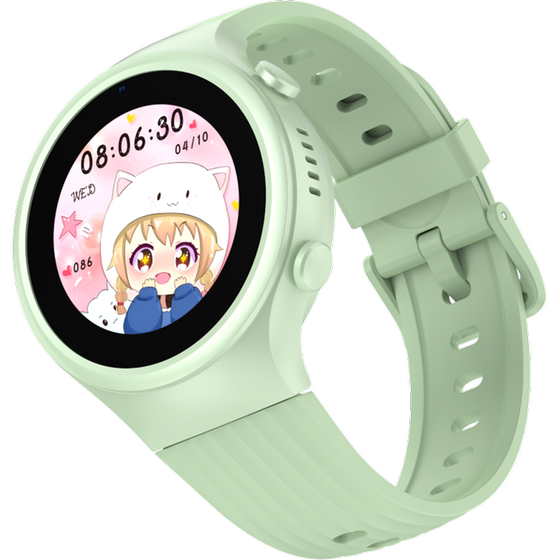Smartwatch Kiddoboo x Lagenio WatchMe 4G K5 - Pink + Mint Strap image 2