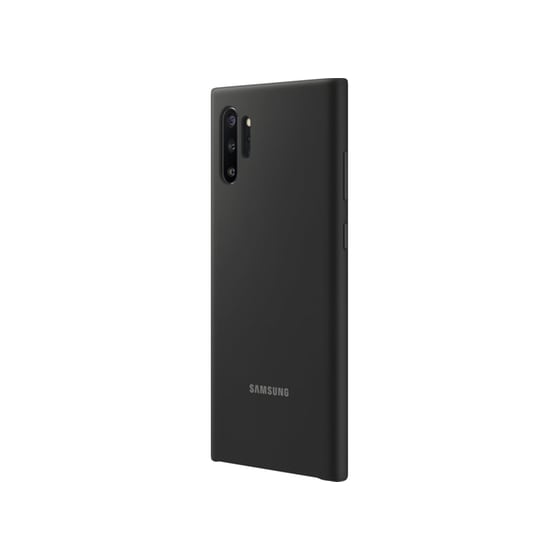 Θήκη Samsung Galaxy Note 10+ Silicon Cover Μαύρο image 1