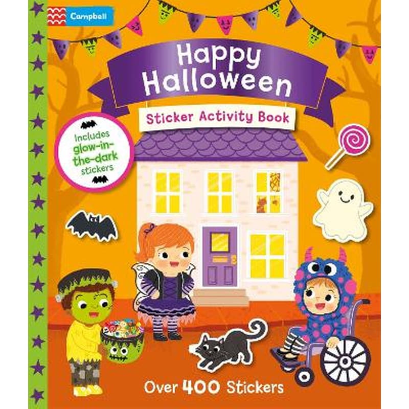 Happy Halloween Sticker Activity Book