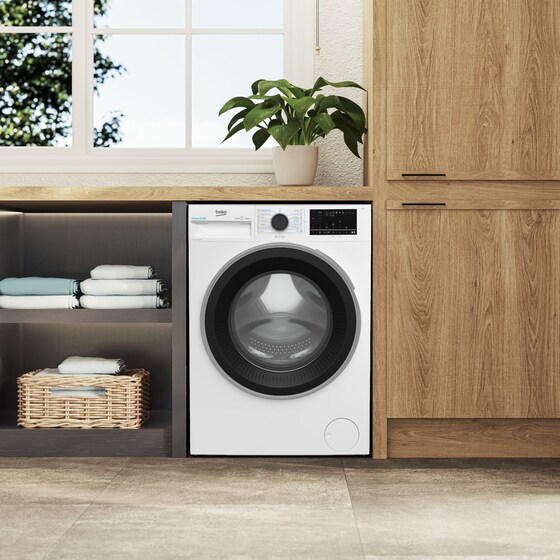 BEKO B3WFT411415WB ES 11 kg 1.400 Στροφές Λευκό Πλυντήριο Ρούχων image 4