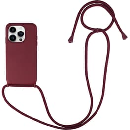Θήκη Apple iPhone 14 Pro - My Colors CarryHang Strap - Μπορντώ