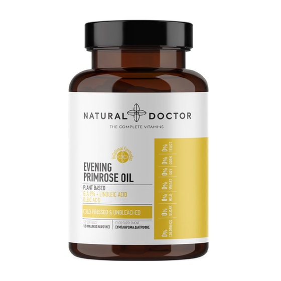 Λιπαρά Οξέα Natural Doctor Evening Primrose Oil - 120 κάψουλες image 0