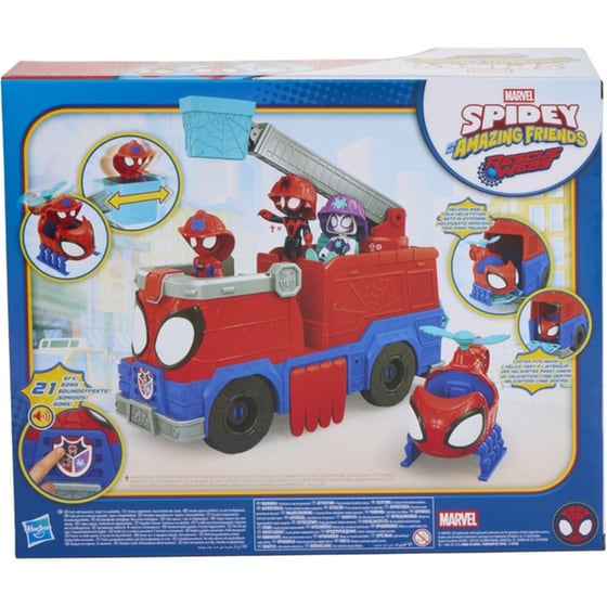 Marvel Spidey and his Amazing Friends Rescue-Webs Fire engine image 14