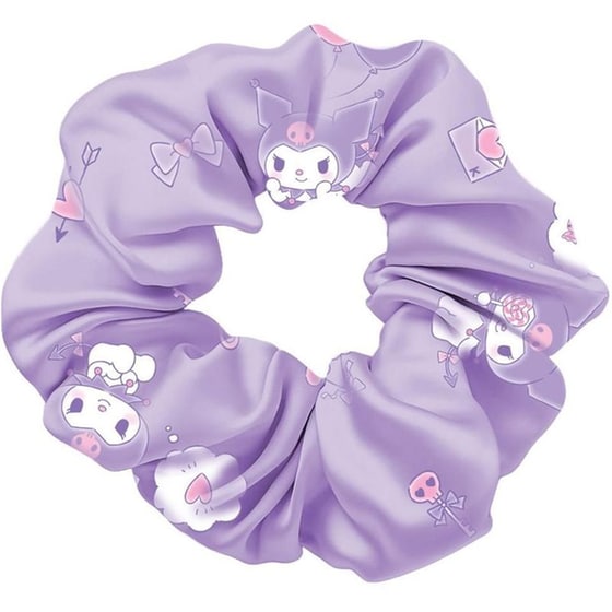 Κοκαλάκι Μαλλιών Διακάκης Scrunchies Kuromi (2 Τεμάχια) image 1