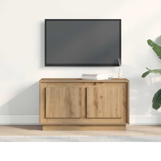 Έπιπλο Τηλεόρασης VidaXL 80 x 35 x 45 cm - Artisan Δρυς image 3
