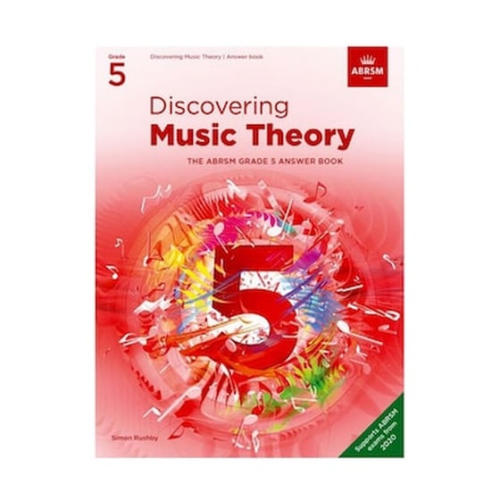 Abrsm Discovering Music Theory, The Abrsm Grade 5 Answer Book Απαντήσεις Εξετάσεων image 1