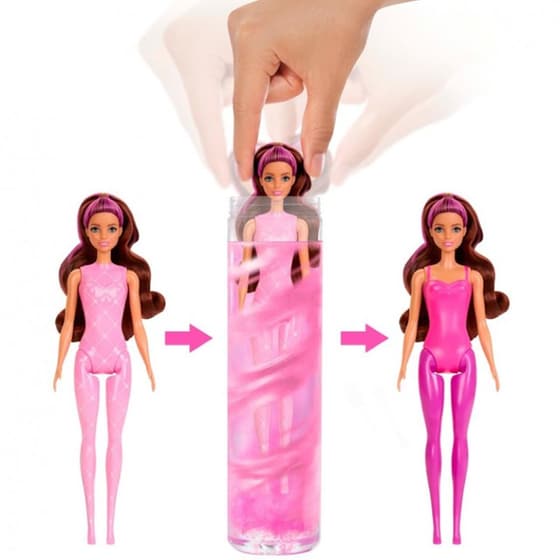 Κούκλα Barbie Color Reveal Μπαλαρίνες - 4 Σχέδια  (HRK17) image 1