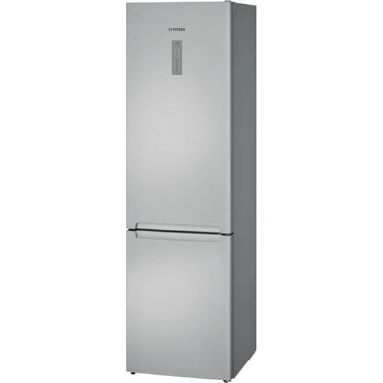 PITSOS PKNB39XIE2 Full No Frost 368 Lt Brushed Steel Antifinger Ψυγειοκαταψύκτης image 0