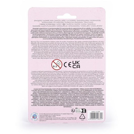 Σετ Γόμες TCD Made For Kids Heart (6 Τεμάχια) image 1