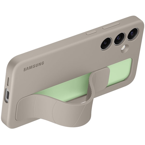 Θήκη Samsung Galaxy S24+ - Samsung Standing Grip Case - Taupe image 3