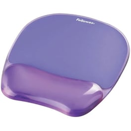 Fellowes - Crystal Wrist Rest Gel - Mouse Pad - Medium - Μωβ