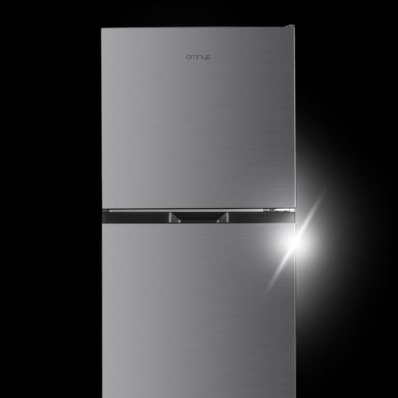 OMNYS FTN-E5167IN Total No Frost 247 Lt Inox Δίπορτο Ψυγείο image 6