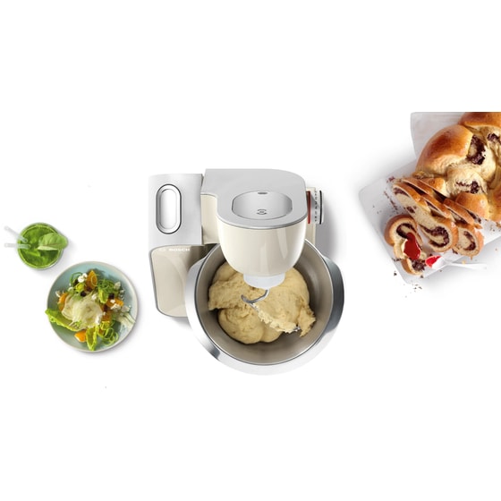 Κουζινομηχανή BOSCH Series 4 MUM58L20 1000 W 3.9 L Κρεμ image 3